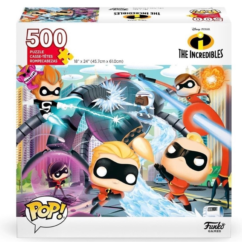 The Incredibles FunkoPop Puzzle